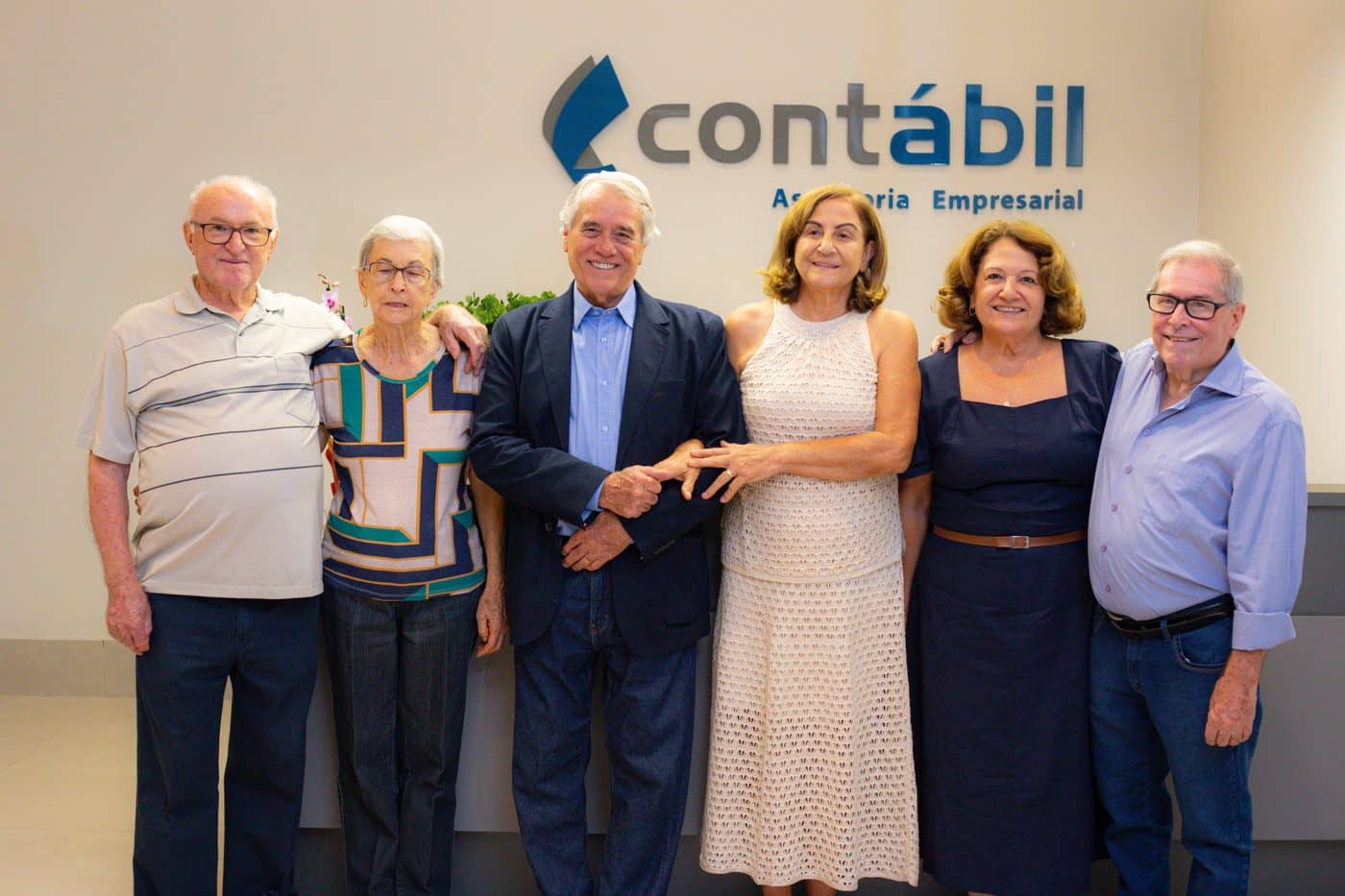 Fundadores e parceiros da Contábil Assessoria Empresarial